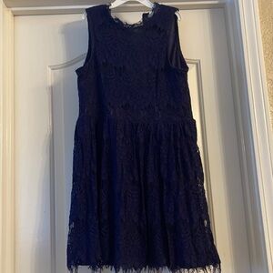 Lucid-pink lace dress , size S